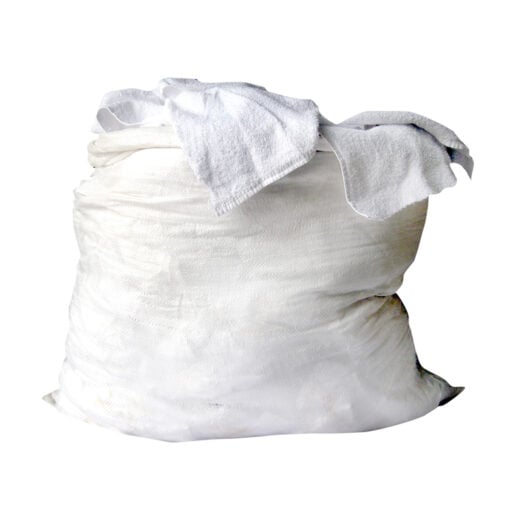 EZY Consumables White Towel Rags 10kg Bulk Pack